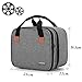 LUXJA Carrying Bag Compatible with Most Major Mini Projectors, Portable Case for Mini Projector and Accessories, Gray