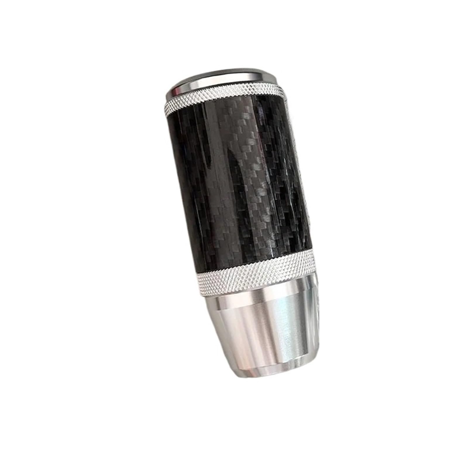 Jxewmtmc Silverr 95Mm Non-Slip Aluminum Car Shifting Head Replace Weighted Gear Shift Knob Extension Fit Most Manual Automatic Transmission Gear Stick Shift Cover(Silverr)