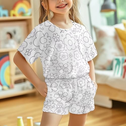 Ensemble de pantalons colorés pour enfants résistant à la chaleur - 4