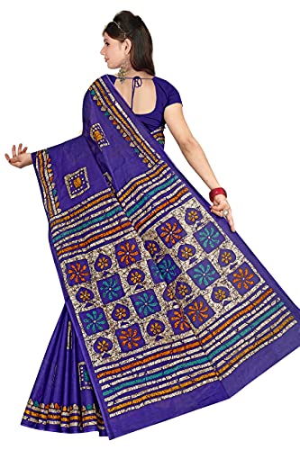 Image of TAMAIRA FASHION Mulmul Pure Cotton Saree For Woman Batik Printed |Office Wear Daily Wear Sarees For Women Without Blouse Piece(Available in 9 Colours)