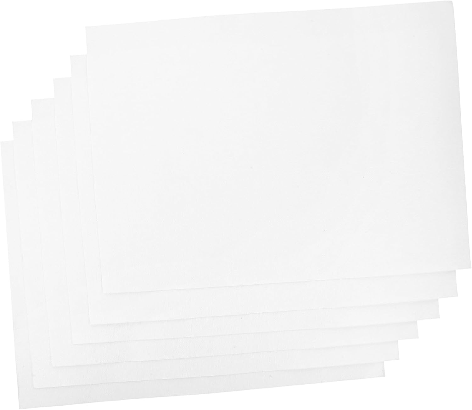 HAPINARY 6pcs Water Soluble Embroidery Stabilizer Sticky Backing for Shirt and Projects for Hand Embroidery and Crafting