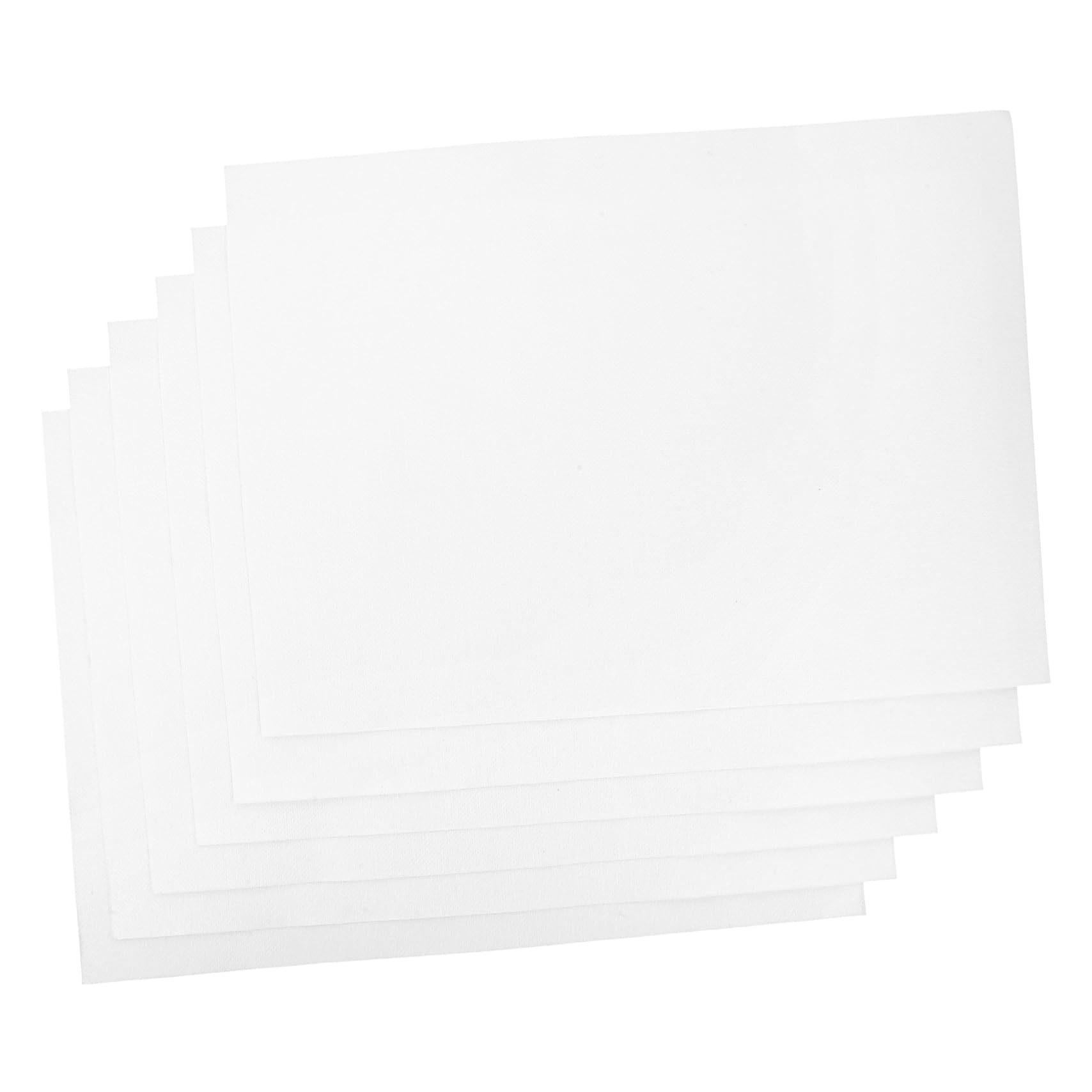 HAPINARY Embroidery Sheets Water Soluble Stabilizer 6 Pack Washable Embroidery Backing for T-Shirts Shoes and DIY Projects