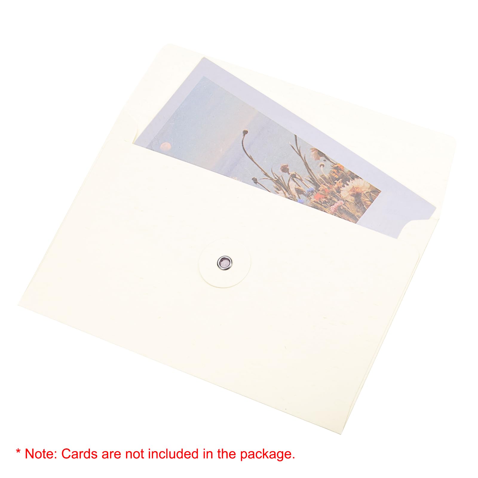 PATIKIL 4.5x6.7 Gift Card Envelopes with String Tie Closure - Image 4