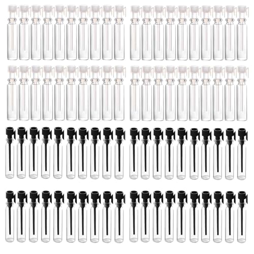 La Mejor Selección de Fraiche Envases comprados en linea. 39 WADY 1ml Mini Botellas de Muestra de Perfume, 200 Uds de Botellas Gotero de Muestra Vacías, Frascos de de para de Perfume, 1Ml Envase, Embotellado de Botellas de Vidrio Envases...
