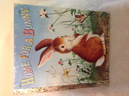 Home For A Bunny (A Little Golden Book) 1961 B00E2YIZUM Book Cover