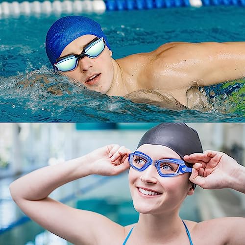 Cooloo Swim Goggles, 2 Pack Swimming Goggles For Men Women, Goggles Swimming Adult Youth Teen Kids, Anti Fog Pool Goggles #TOP5