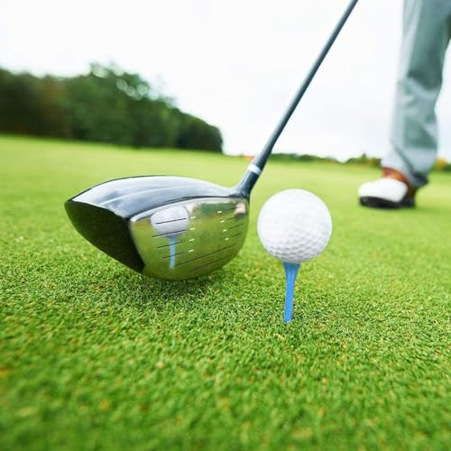 100pcs Golf Tees Wooden Sustainable Durable Driver Tees Long Golf Tees Reduced Friction for Men and Women 83 mm - Image 3