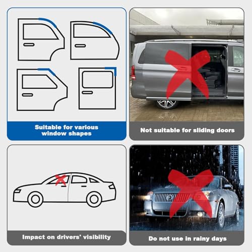 PEMOTech 車用網戸 101x69cm