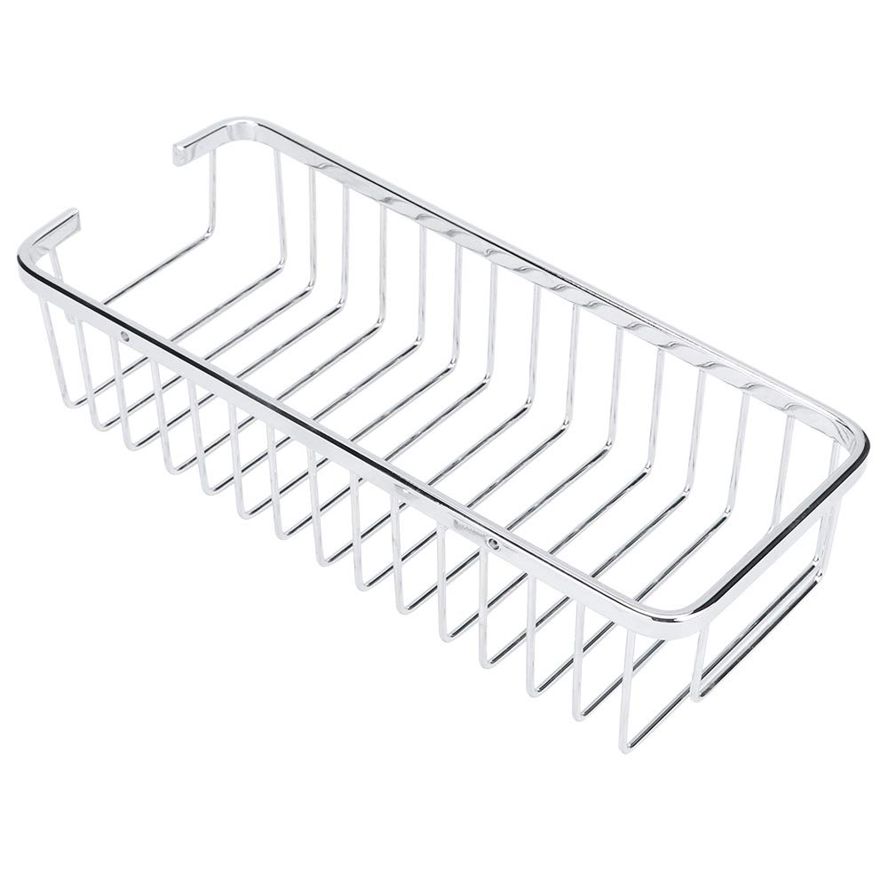Rangement shampoing mural inox pour optimiser l'espace de douche restreint