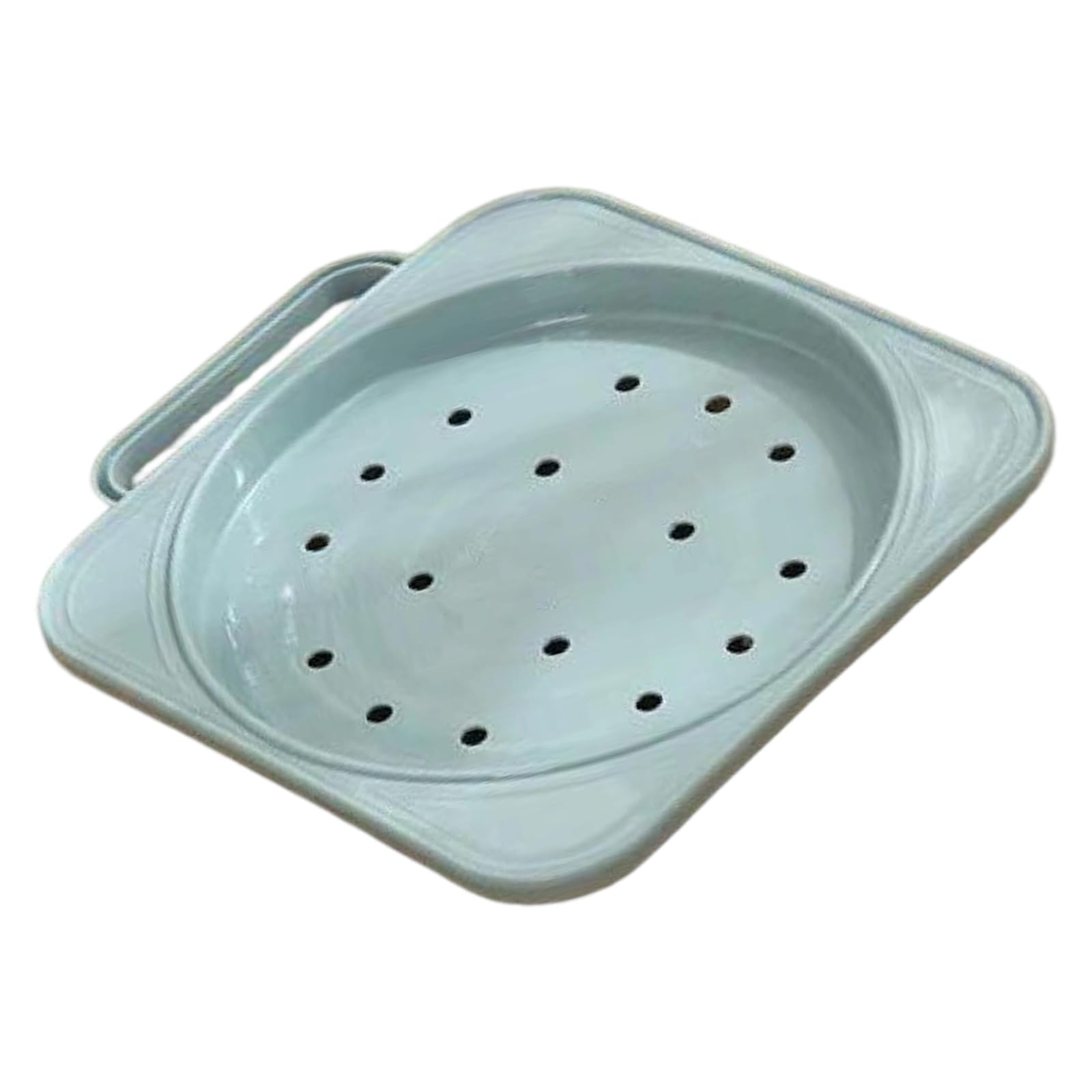 Kaeltsyn Blue Mobile Canister Holder Rolling Shelf Strong Construction Easy To Relocate Ideal For Wet Areas Bathroom Use Wheeled Organizers