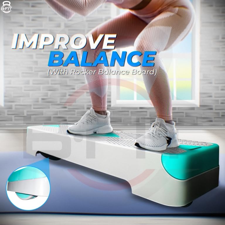 Image of B Fit Premium Quality Aerobic Steppers (68X27X15 CM)