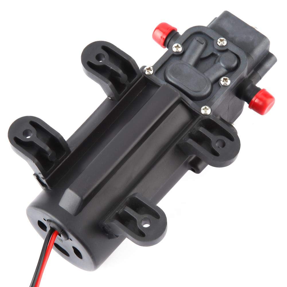 Micro pompe à diaphragme, 24V 5L/min Mini pompe à eau électrique à débit liquide 1.5m aspiration 60W pour pulvérisation de pesticides par pulvérisation d'eau, humidificateurs