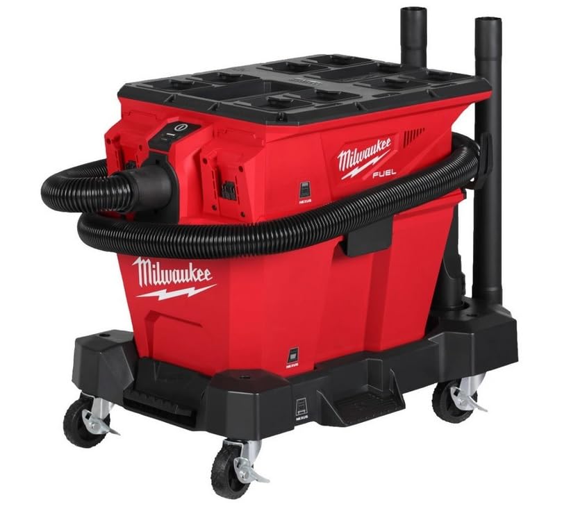 Milwaukee M18F2VC23LG2-0 18V M18 Fuel Cordless Brushless Nexus Dual Battery L-Class Vacuum 23L Bare Unit, Black