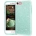 MATEPROX iPhone 8 case,iPhone 7 Glitter Bling Sparkle Cute Girls Women Protective Case for 4.7" iPhone 7/8 (Green)