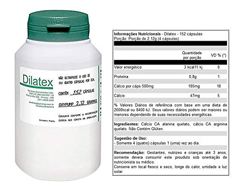 Vaso Dilatação Máxima Dilatex + Arginina Vaso Expand 3800