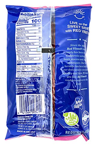 Licorice Sugar-Free Strawberry Twists - Fat Free, Sugar-Free Twists 5 Ounce (Pack of 3)