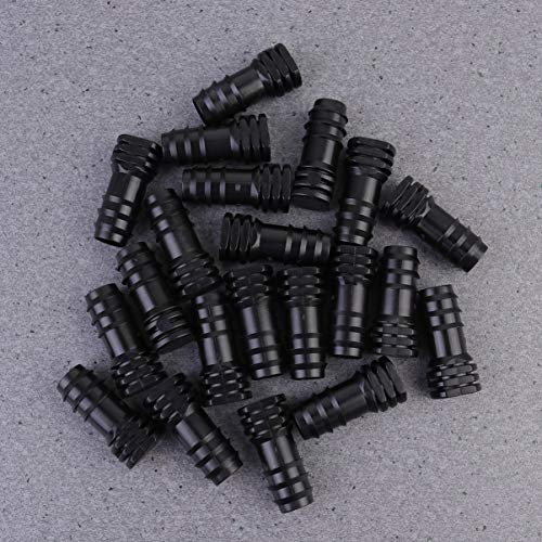 Yardwe 50PCS Plástico Bujão Do Tubo Tubulação Extremidade Do Tubo Tampa Cauda Plug Bloco de Fechamen