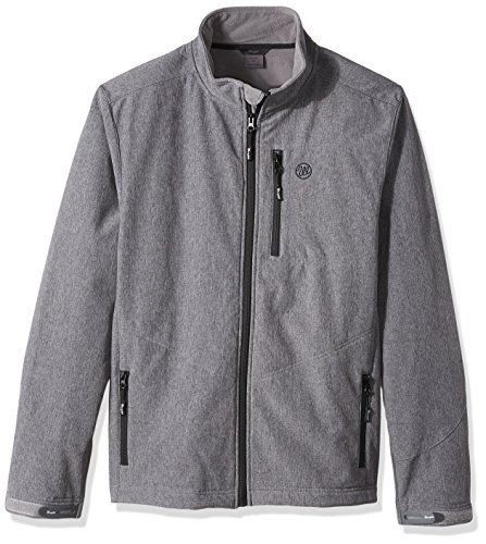 Wrangler Men's Water Repellent Trail Jacket-Big and Tall, Grey XLT