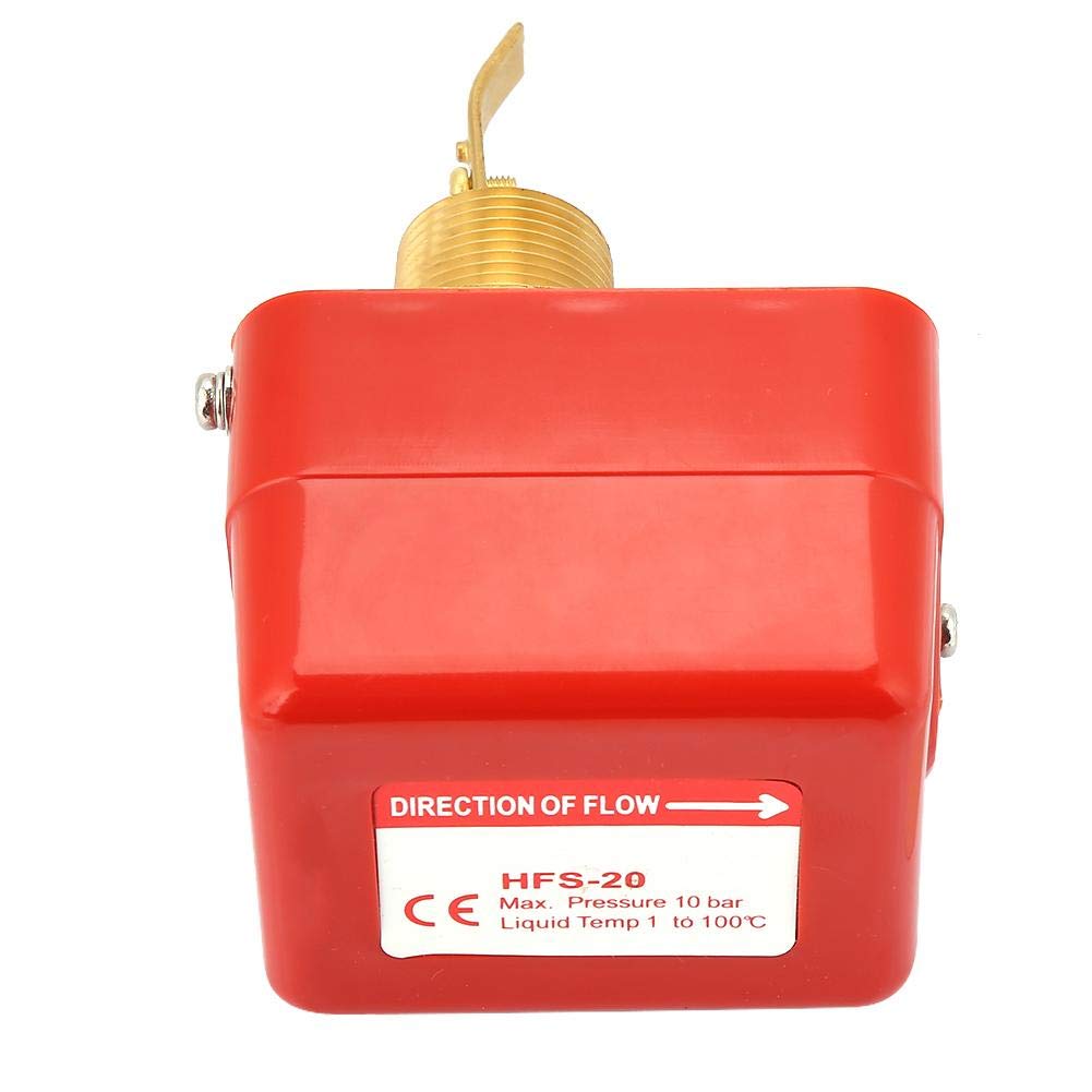 Wasserströmungswächter, HFS-20 dn20 6-380V Wasserströmungswächter aus Edelstahl für Wasser, Ethylen, Ethylenglykol und Andere Flüssigkeiten