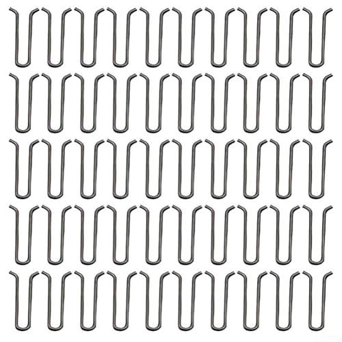 50 perni da pesca in metallo con anelli clip di sicurezza ganci a scatto per attrezzi da pesca accessori resistenti alla ruggine