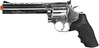 Vista 1 de ASG Dan Wesson 715 - Revólver Airsoft de 6" plateado de 6mm - Alimentado por CO2, completamente metálico, Hop-Up ajustable, Doble acción - Incluye