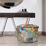 Uso: asiento, mesa auxiliar, decoración del hogar, puf de almacenamiento, estilo de dormitorio, esquina de mesa, reposapiés, puf de suelo, etc