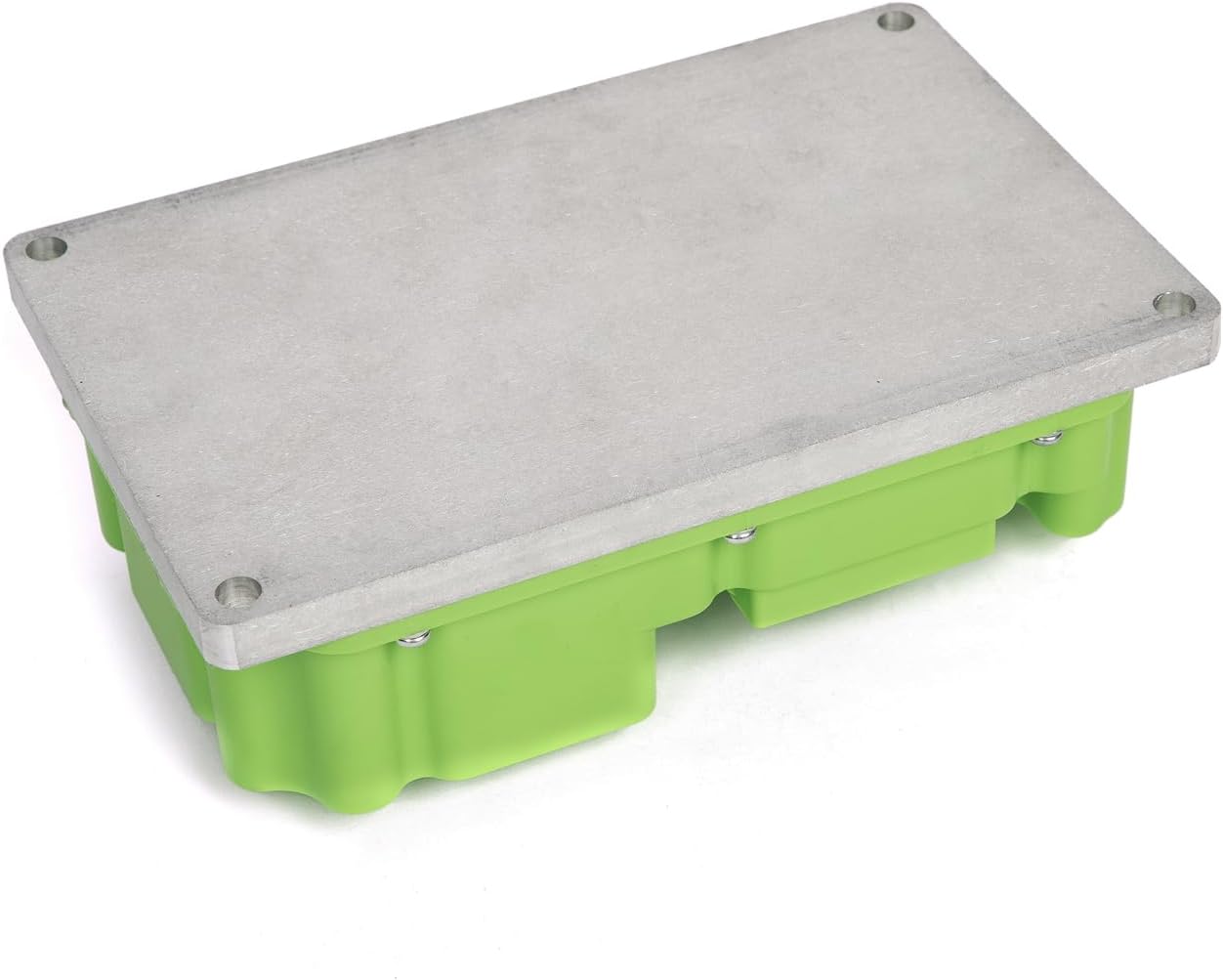 Bottom view of the Fardriver ND72360 controller, showing the aluminum heat sink base and mounting points.