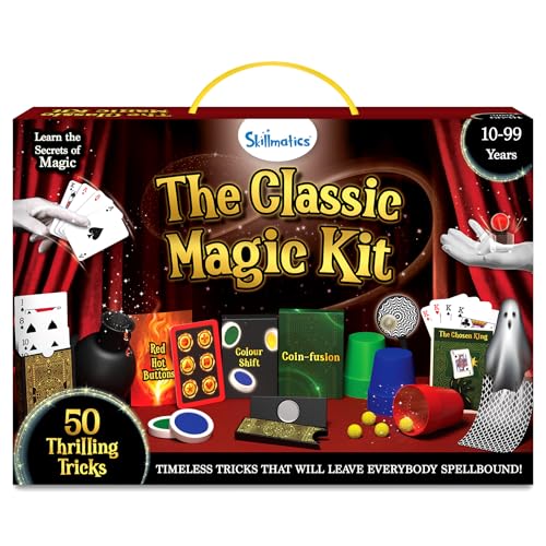 Product Image of the Skillmatics Magic Kit for Kids – Perform 50 Classic Magic Tricks & Illusions...
