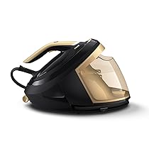 Philips PerfectCare 8000 Series Ferro da Stiro con Caldaia – 2700W, Colpo di Vapore 700g, Pressione 8,5 Bar, Tecnologia OptimalTEMP, Serbatoio 1,8 l, Nero, Oro (PSG8140, 80)