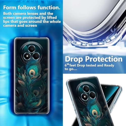 Image of Fashionury Silicone Designer Printed Back Case Cover for Realme NARZO 80 Pro 5G| Shockproof TPU Soft Flexible with Camera Protection -D1212