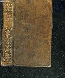  OEUVRES DE J.RACINE - TOME PREMIER SEUL - NOUVELLE EDITION PLUS CORRECTE & PLUS AMPLE QUE LES PRECEDENTES.