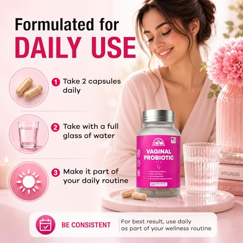 ANGELYCIA Probiotics for Women - Vaginal Probiotic for Vaginal Health and Tightening, Supports Vaginal Probiotics Balance with Natural Ingredients for Optimal Feminine Care — view 5