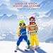 Zacro Gafas Esquí Snowboard para Niño Joven, con Máscara Esquí y Bolsa...