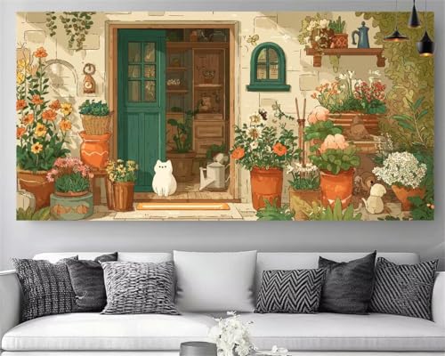 Peinture Diamant 5D Cristal Z-P39 : Chef-d'œuvre Broderie Gem Art 100x300cm