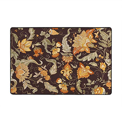 Tapis de sol pour cuisine et salon lavable au style rétro unique - 2