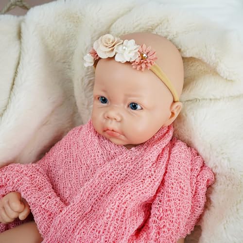 Muñeca Reborn de Silicona Realista 43 cm miniatura 6
