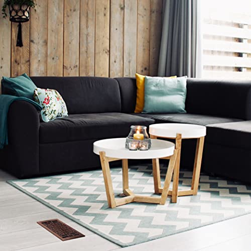 Decor Grates Ajh610-Rb Oriental Floor Register, 6 X 10 Inches, Rubbed Bronze Finish #TOP5