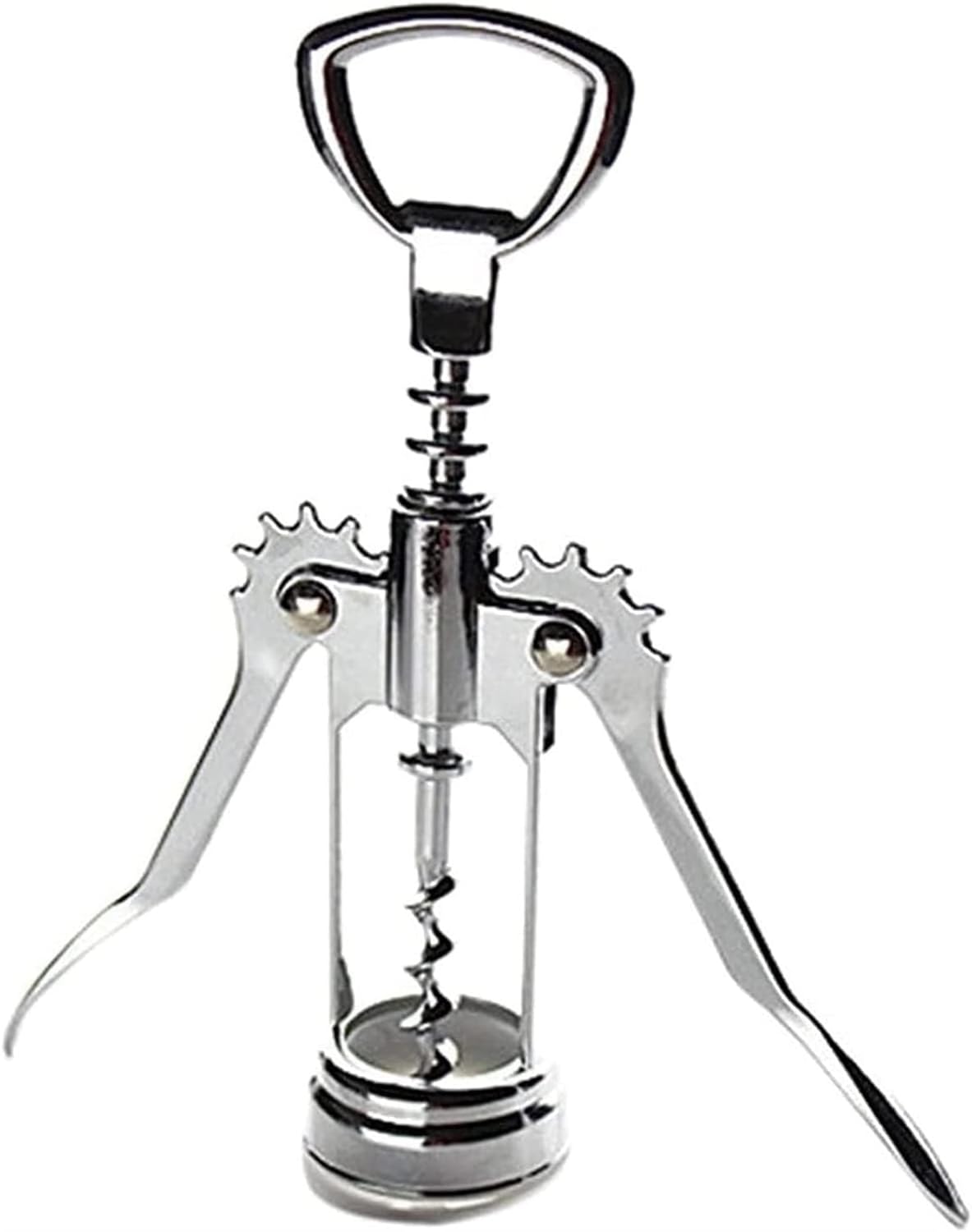 Wing Corkscrew for Red Wine Beer, Wine Corkscrew for All Cork Stoppered and Beer Cap Bottles.