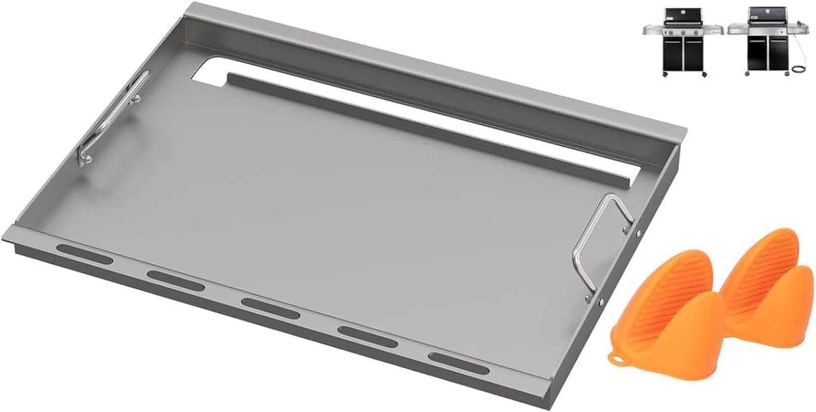 Grille de cuisson Weber Genesis E310 plaque plate pour repas de jardin