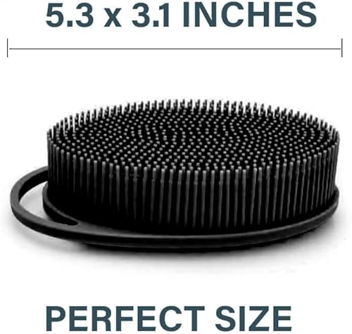 Miniatura 6 de BASTIEK Exfoliante corporal de silicona, tecnología exfoliante avanzada de limpieza profunda, 100% grado alimenticio, espuma bien, alternativa de