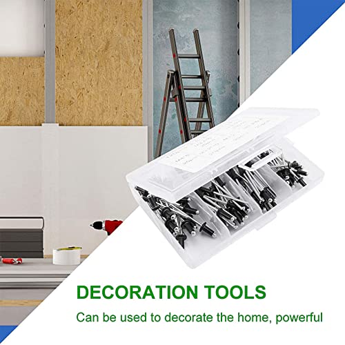 120 Pezzi Rivetti Ciechi in Alluminio, Rivetti