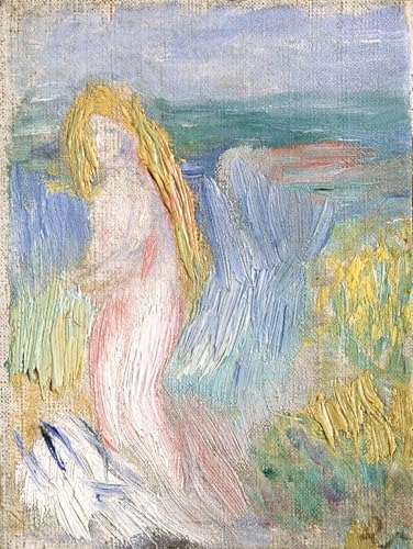 Affiche de Pierre Auguste Renoir graffiti impression sur toile déco bureau 60x90cm