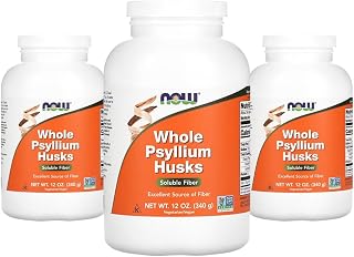 QCYDOBRASIL Cascas de Psyllium Psyllium Husk Whole 340g 3 unidades Produto Importado