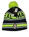 Real Madrid Beanie Pom Pom Skull Cap Hat New Season 2015-2016 (Neon)