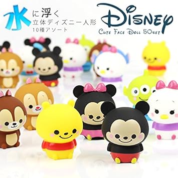 Amazon ディズニー すくい人形 10種アソート 50個入り 水に浮く キャラクター 人形すくい 縁日用品 おもちゃ