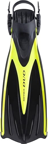 Miniatura 7 de TUSA SF0102 Imprex Duo Aletas de tacón abierto Azul cola de pez,Negro -,amarillo (Flash Yellow),https://www.amazon.com/dp/undefined