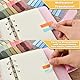 ANNTIM 2000 Stück Haftstreifen, 10 Stile Sticky Notes Transparent, Sticky Notes Pastell, Haftnotizen Pastell Morandi Sticky Notes Bunt Notizzettel für Büro Schule Seitenmarkierung Klebemarkierung