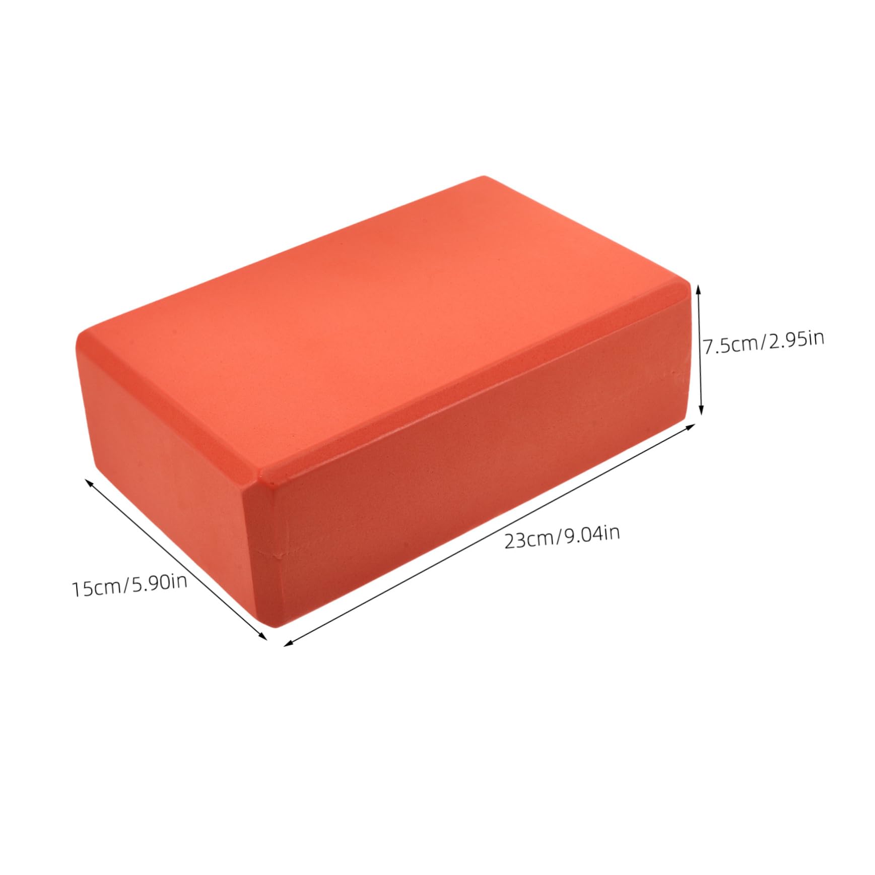 VICASKY 2PCS High Density Yoga Blocks Supportive Foam Bricks for Exercise Toning Non Slip Soft Design for Stretching Meditation Lightweight