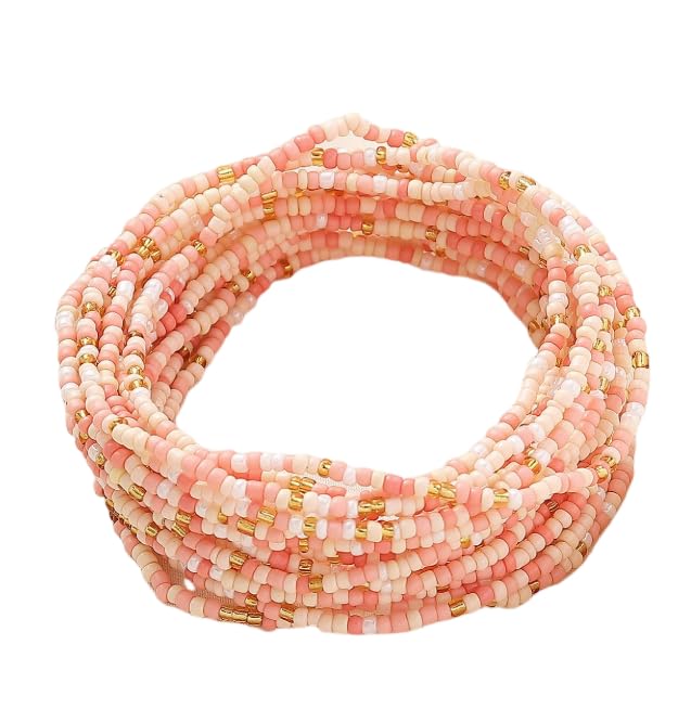 Cadeau bijoux femme : lot de 18 bracelets de cheville colorés pour l'été