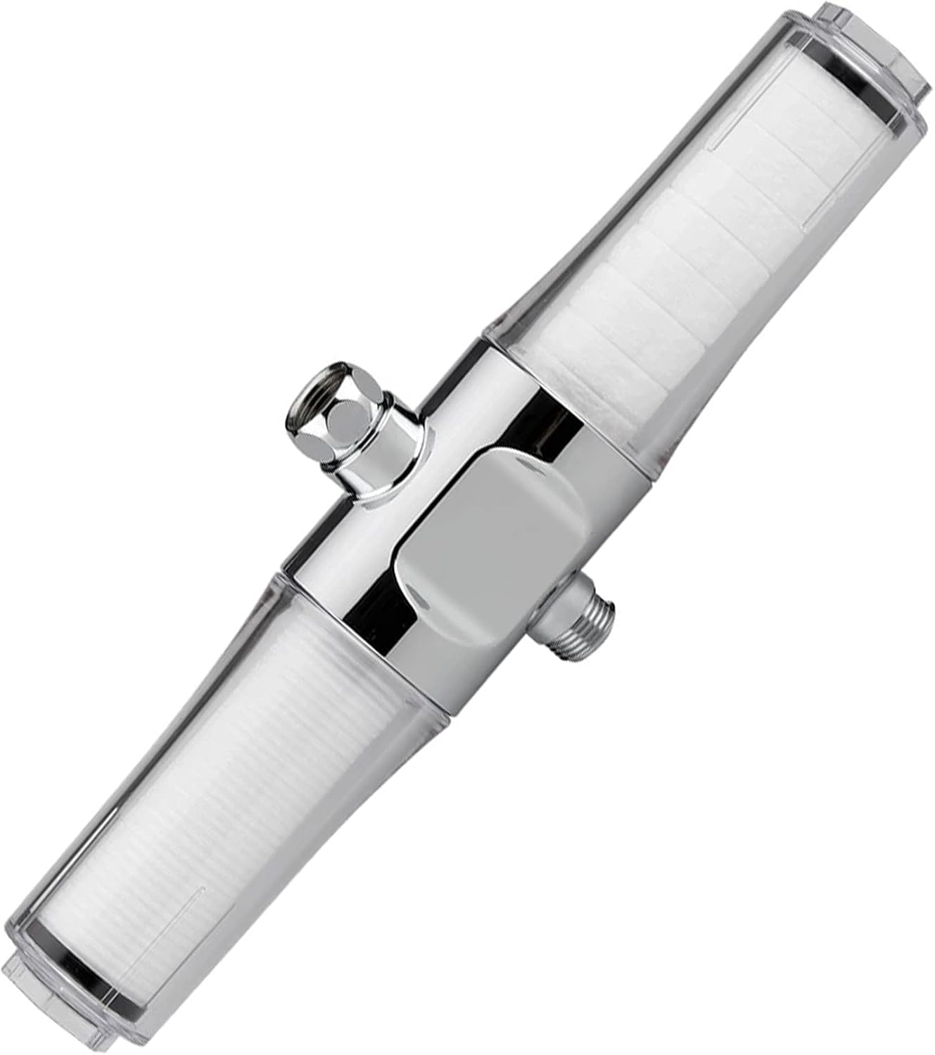 Universal Dual Inline Shower Filter by Sonaki VitaPure - 400SPX - Sediment and Activated Carbon Fiber Filtration - For Sediment, Rust, Chlorine and other chemicals